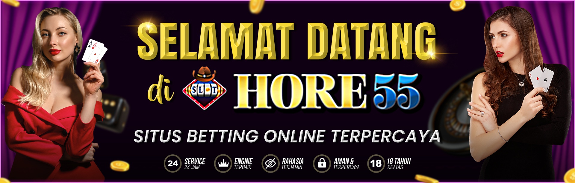 SELAMAT DATANG DI HORE55